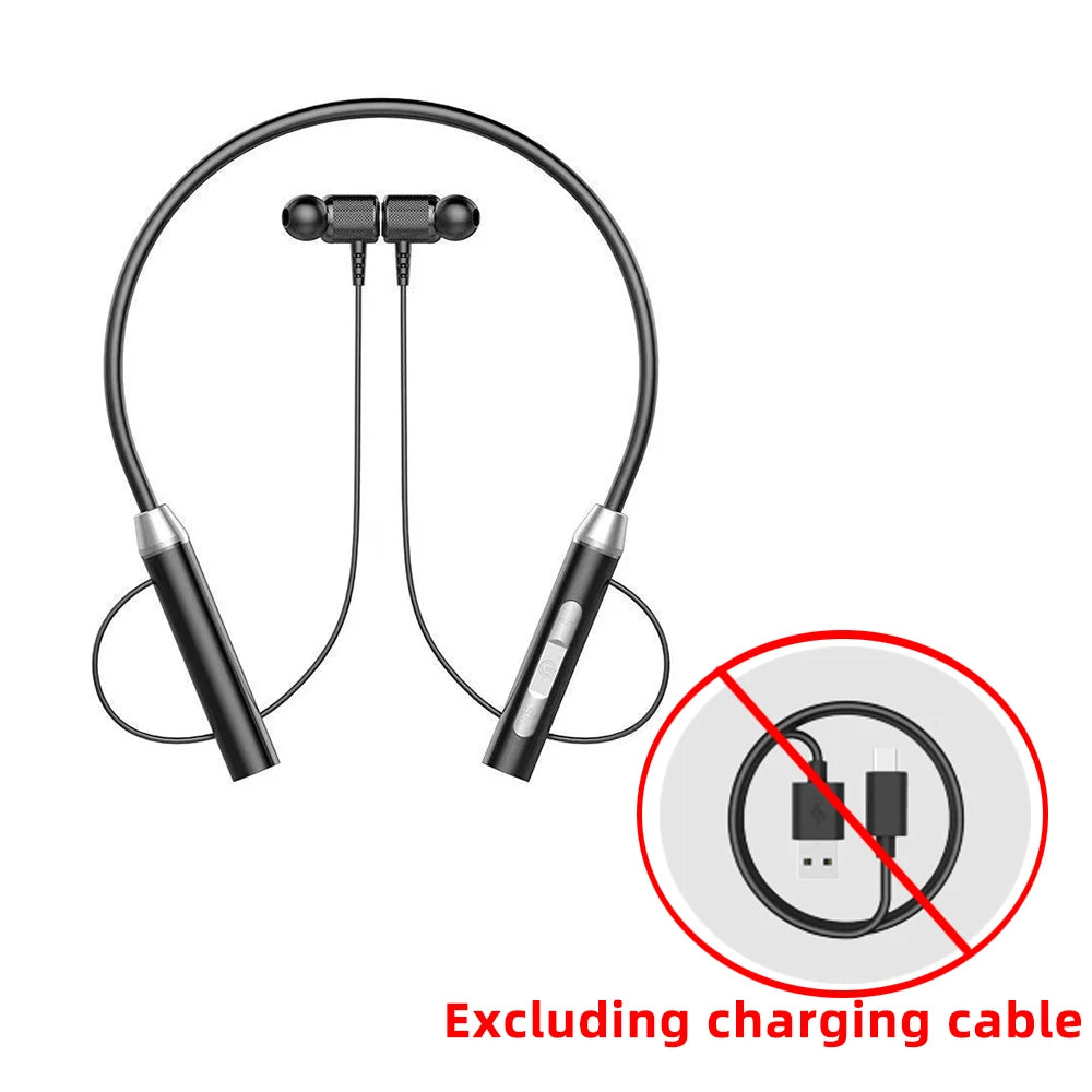 Wireless Bluetooth Headphones Neckband Earphone In Ear With Mic Headset Sport Neckband Wireless Bluetooth Earphone Headset