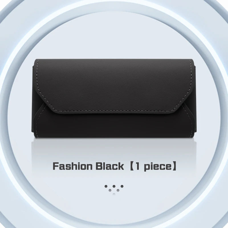 Car Glasses Case Portable Leather For Chery Jaecoo J7 J8 2025 Car Sunshade Sunglasses Holder Eyeglasses Storage Box Accessories