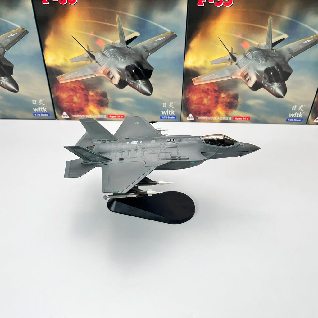 1/72 Scale US Army F-35 F-35A F35 Lightning II Joint Strike Jet Fighter Diecast Metal Finished Plane Model Collection Ornament