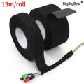 1/3/5 Roll Heat-resistant Adhesive Cloth Fabric Tape 9-50mm For Automotive Cable Tape Harness Wiring Loom Electrical Heat Tapes