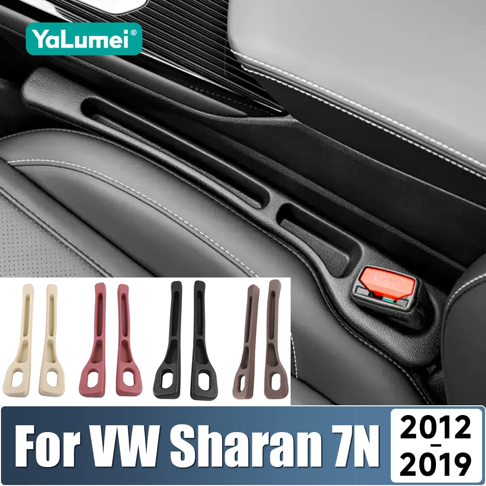 For Volkswagen VW Sharan 7N 2012 2013 2014 2015 2016 2017 2018 2019 Car Seat Leak Proof Strips Gap Side Seam Storage Accessories