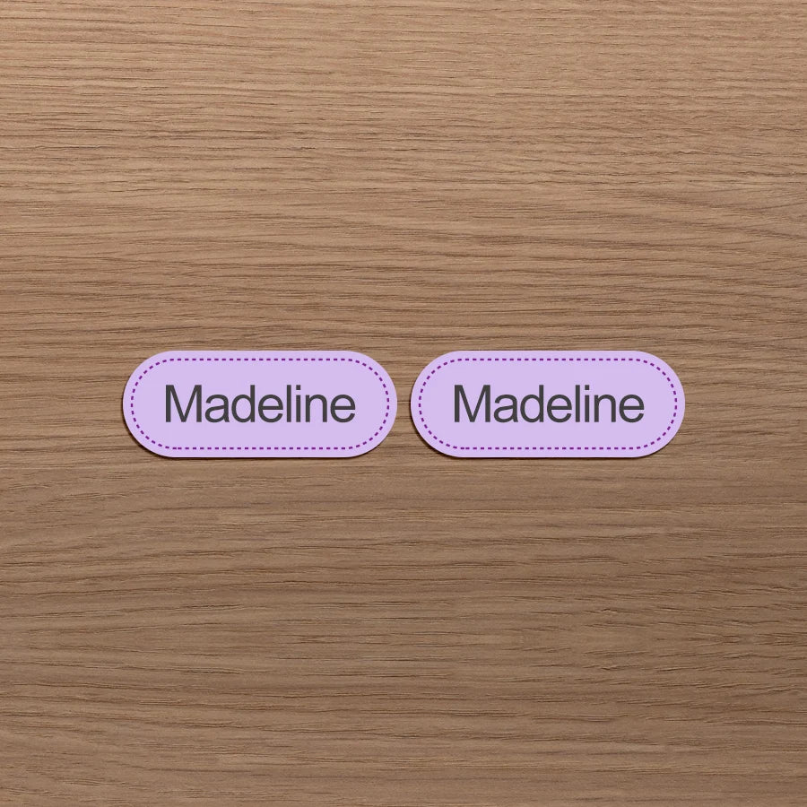 Labels for Ironing-for Cotton-Personalized for School,Sport,Club,Retirement Home,for Clothes,DIY Accessories,Machine Washable