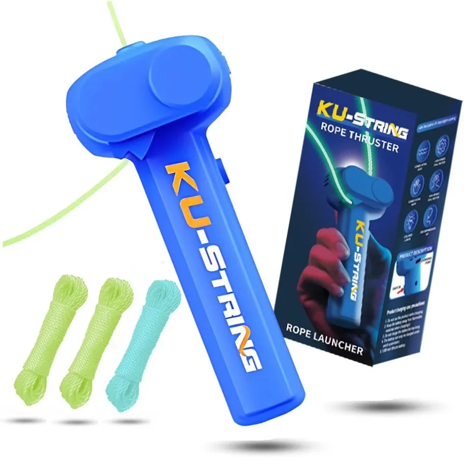 Glow-in-the-Dark Fun Electric Rope Thruster Children's Outdoor New Exotic Decompression Toys Creative Toys for Cats and Pets