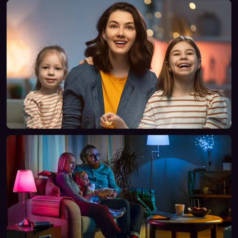 YEELIGHT Smart LED Bulb Colorful M2 Bluetooth Connection E26/E27 Dimmable 1700K-6500K Voice Control Compatible with Google Home