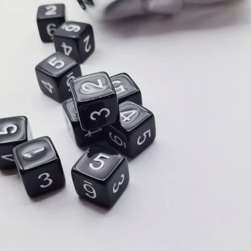 D6 DND  Dice Role 6 Faces Dice Games Set for Dungeons and Dragons RPG MTG Role Playing Table Games