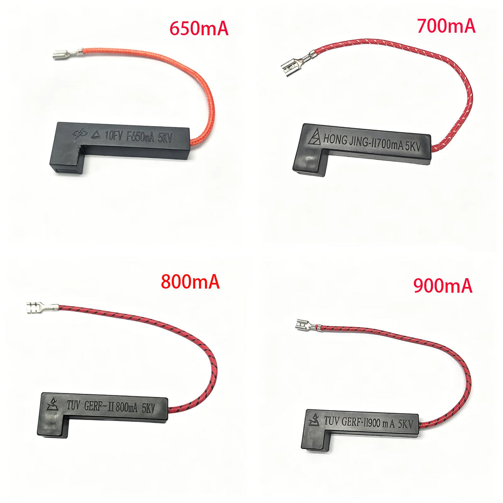 5KV 650mA 700mA 800mA 900mA High Pressure Fuse Replacement Integrated High Voltage Fuse For Microwave Oven Microwave Accessories