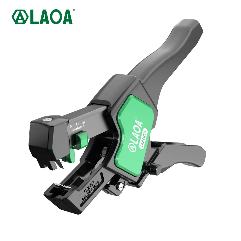 LAOA Multifunctional Fast Fully Automatic Wire Stripping Pliers 0.2-6 Cable Cutting Nippers Adjustable Electrician Pliers