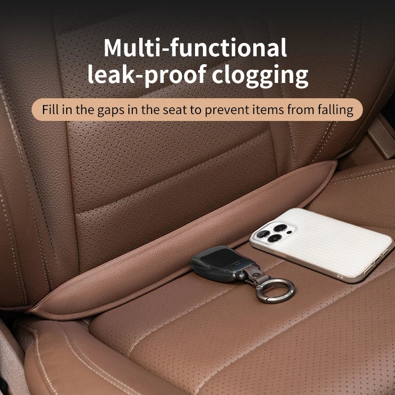 Plug-In Car Seat Gap Filler Elastic EVA Car Seat Crevice Filling Strip Universal Seat Blocker Prevent Dropping Car Accessories