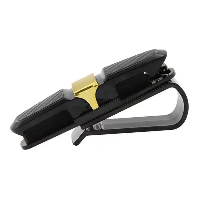 Car Glasses Case Auto Sun Visor Glasses Holder Sunglasses Clip Card Holder Eyeglasses Accessories Car Accessories Interior
