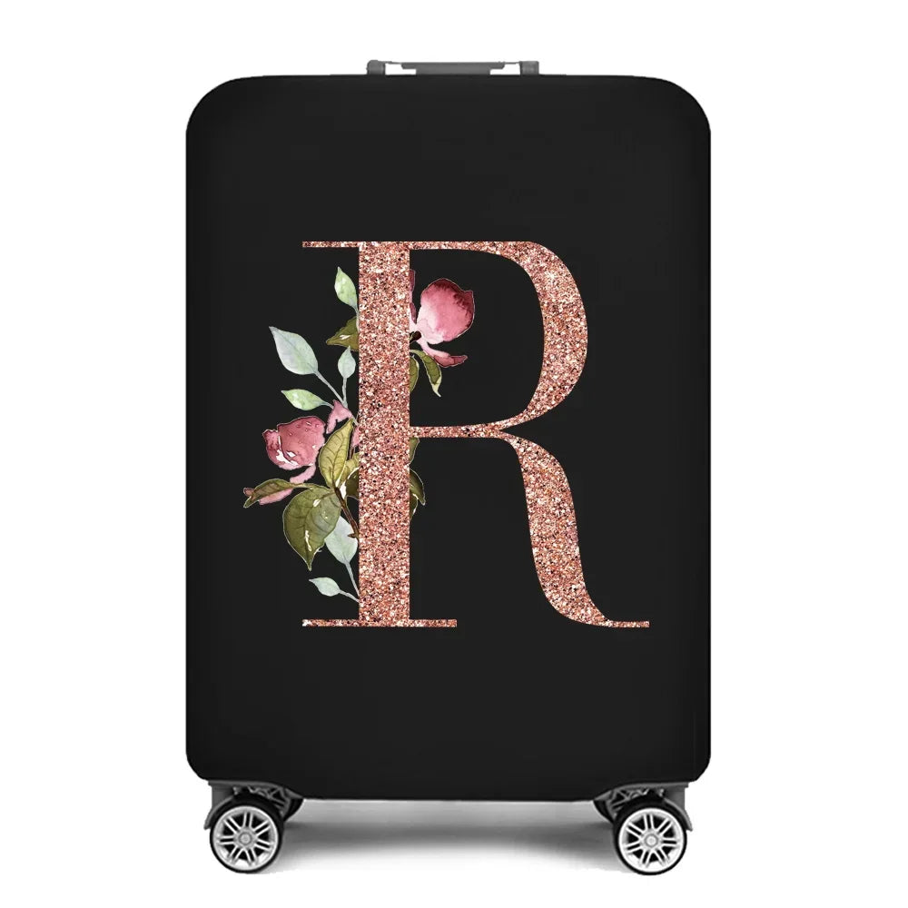 Stretch Luggage Covers 18-32 Protector Travel Luggage Suitcase Protective Cover Rose Gold Series Dust Covers Travel Organizer