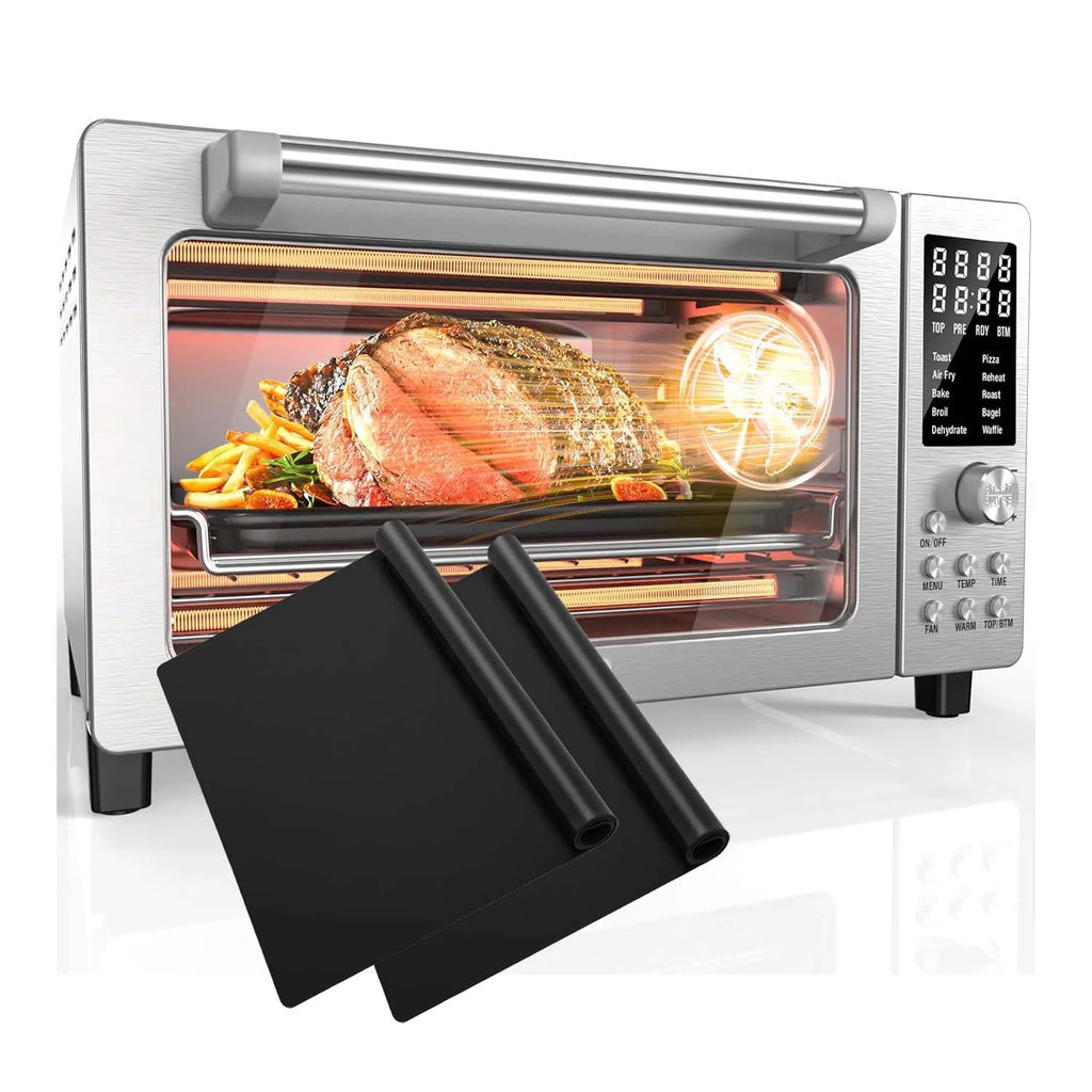 Copper Grill Mats for Outdoor Grill 60*40cm Cooking Grill Sheet Heat Resistance Kitchen BBQ Tool Reusable Easy to Clean Barbecue