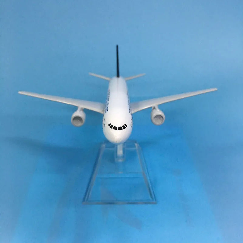 JASON TUTU 16cm Singapore Airlines Boeing B777 Airplane Model Airplane Diecast Metal 1/400 Scale Planes