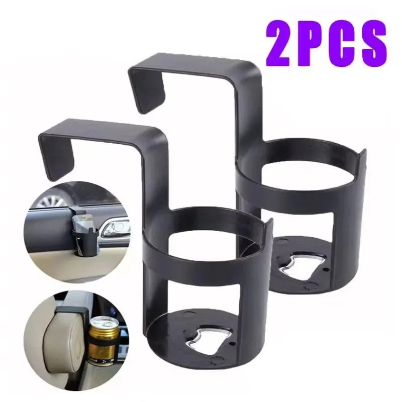 1/3/5pcs Car Drink Cup Holder Container Hook Window Door Mount Universal Durable Water Bottle Cup Stand For Auto Truck Interior