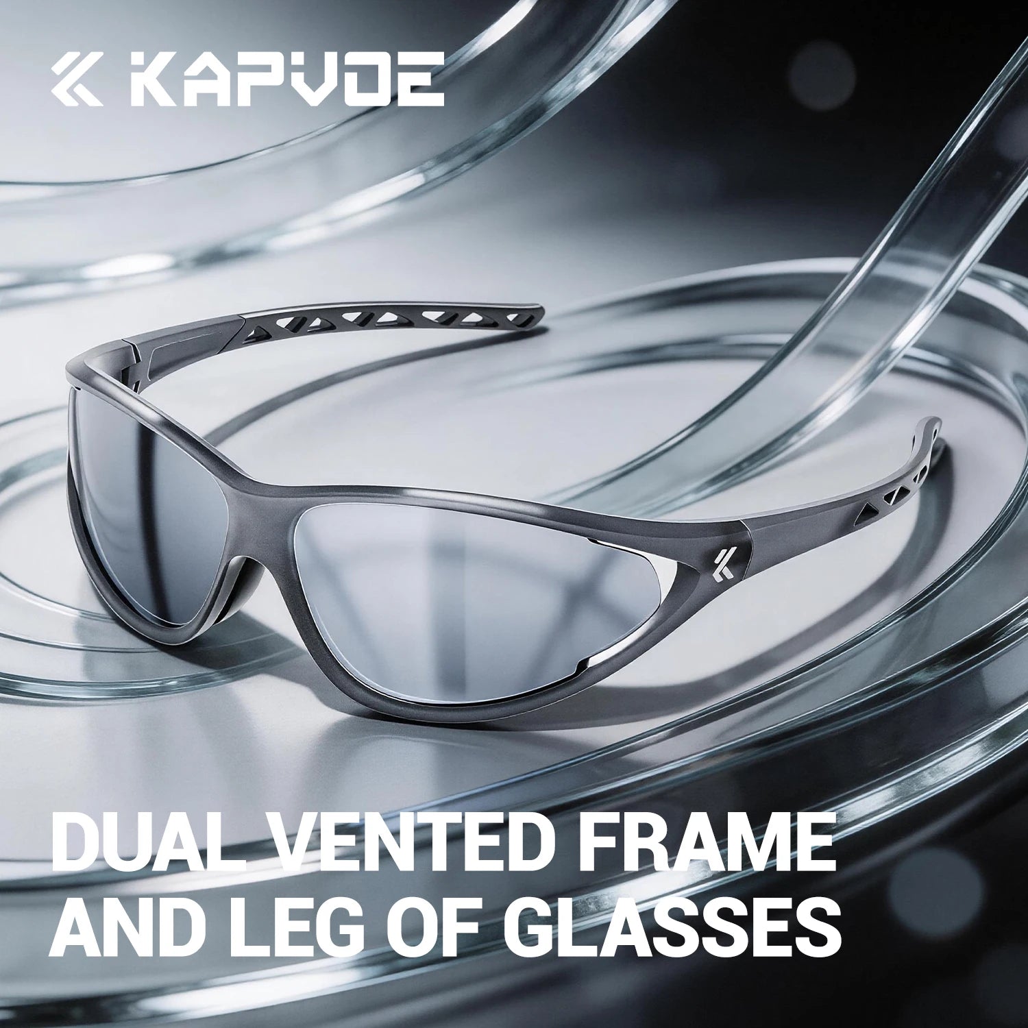 KAPVOE Hiking Sunglasses Outdoor Cycling Sports Eyewear Mountain Road Biking Glasses Racing Eyewear Stylish Cat-Eye Sunglasses