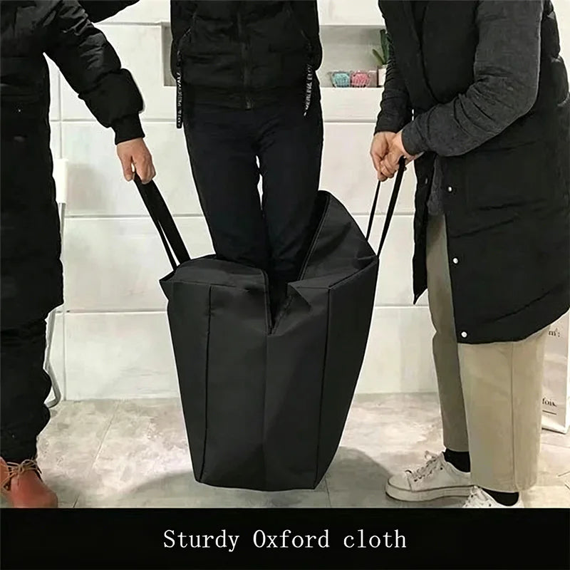 Large Capacity Camping Tent Storage Bag Sturdy Oxford Moving Bag Waterproof Travel Picnic Handle Luggage Bag Packaging Tool Hot
