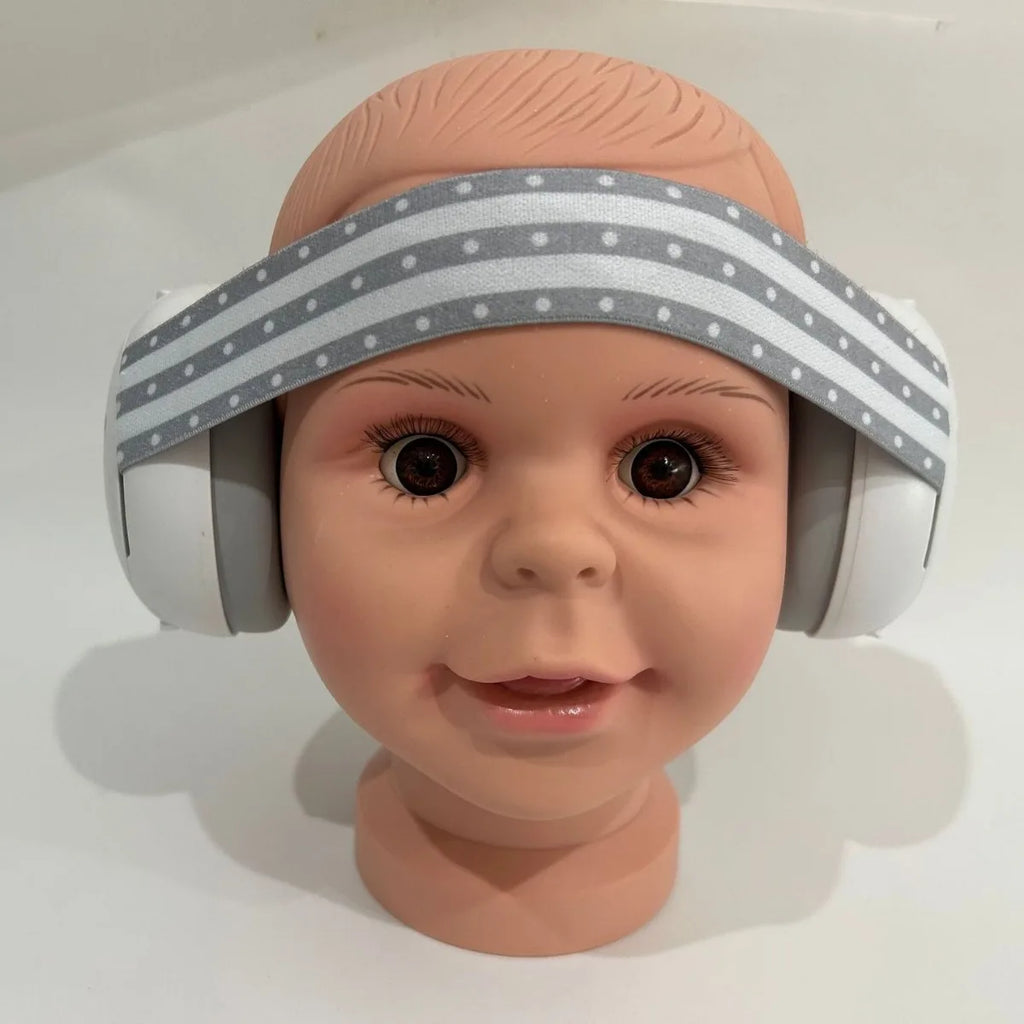 2 in 1 Baby Earmuff Mini-headset Adjustable Noise-proof Ear Protection Kids' Outdoor Sleep and Airplane Anti-noise Earmuffs