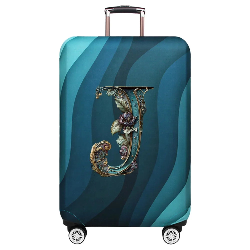 Luggage Cover Stretch Fabric Suitcase Protector Case Graphic Series Pull Rod Baggage Dust Case Covers for18-32 Inch Suitcase