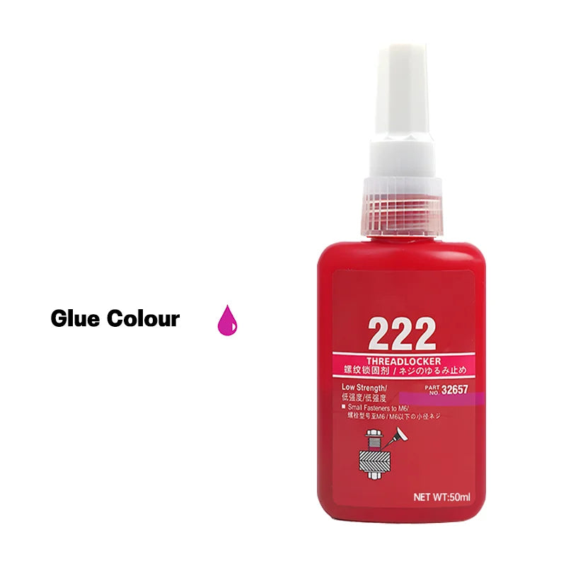 Threadlocker Quick Drying Screw Locking Agent High Strength Screw Locking Adhesive Anaerobic Glues Anti Loose Screw Glue