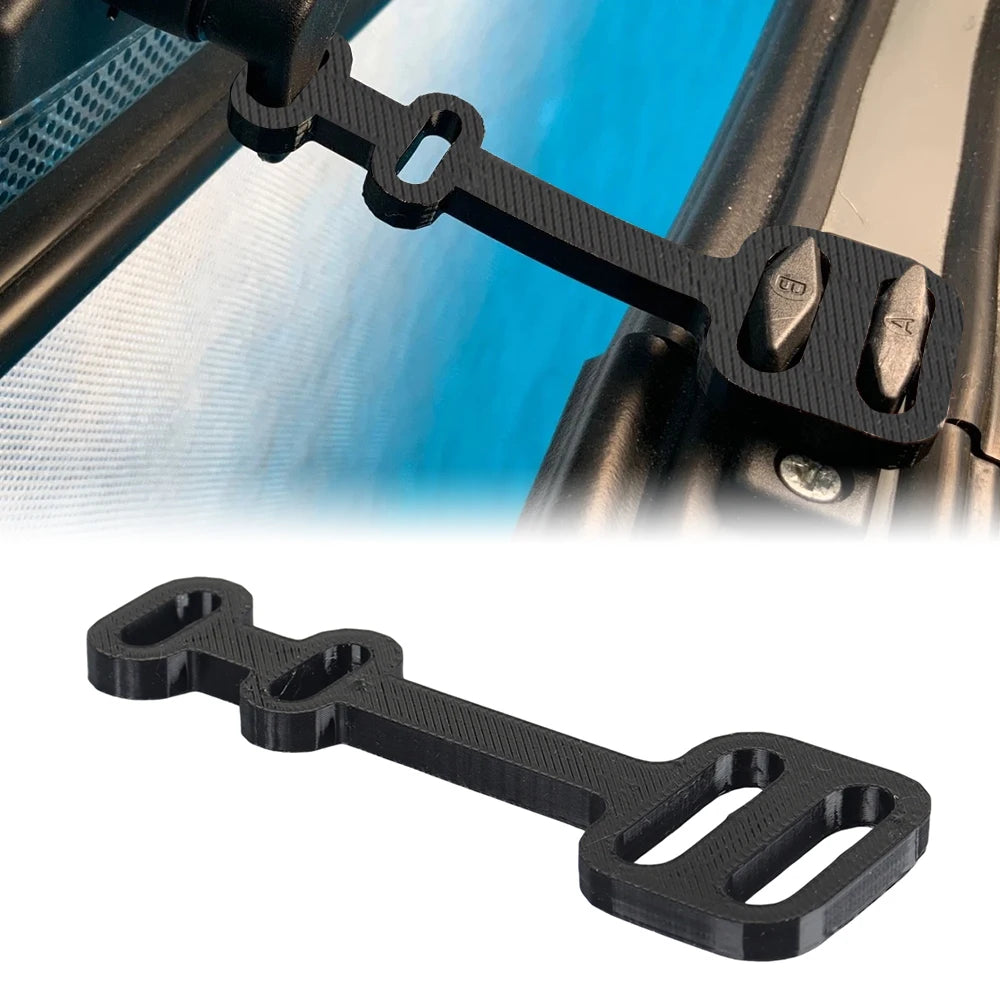 1/2pcs Caravan Window Ventilation Limiter For Motorhome Window Ventilation Stay For PolyPlastic Windows Limiter RV Accessorie