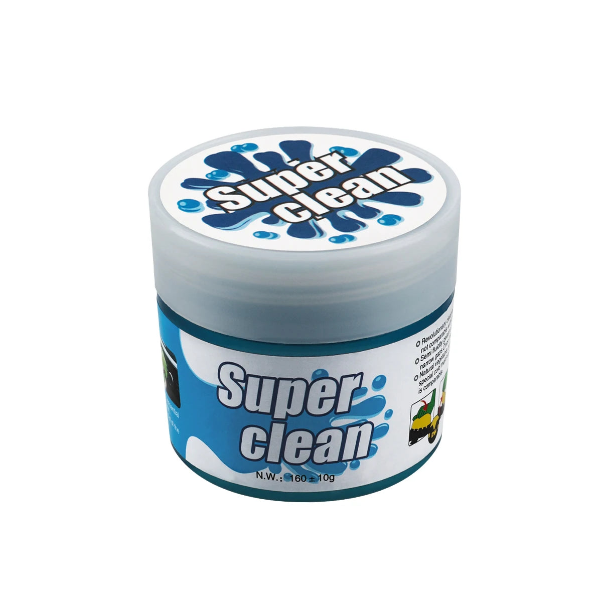 Exhaust dashboard Car cleaning gel Laptop keyboard Magic Car wash interior dust dirt mud seam reusable cleaning slime wash tool