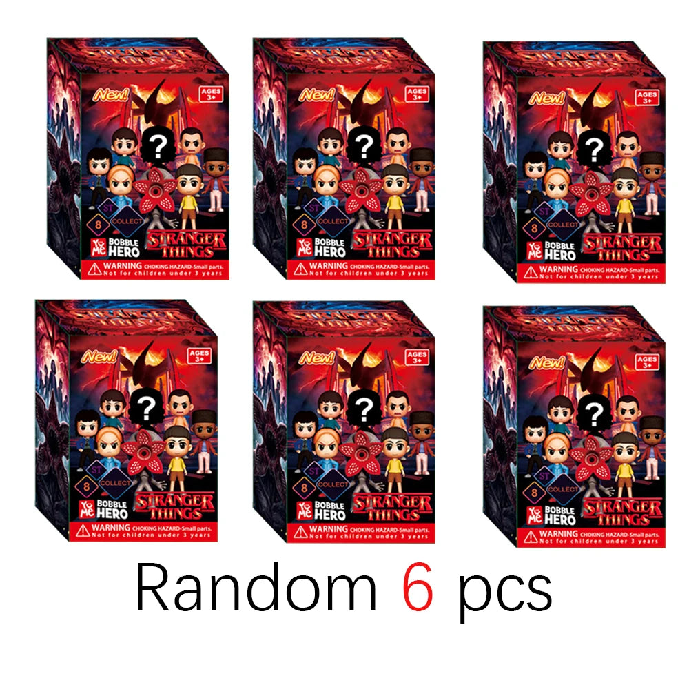 2026 Stranger ELEVEN Demogorgon DUSTIN Barb Steve Robin Toy Figure Pocket Things Model Toyschildren's toys ﻿