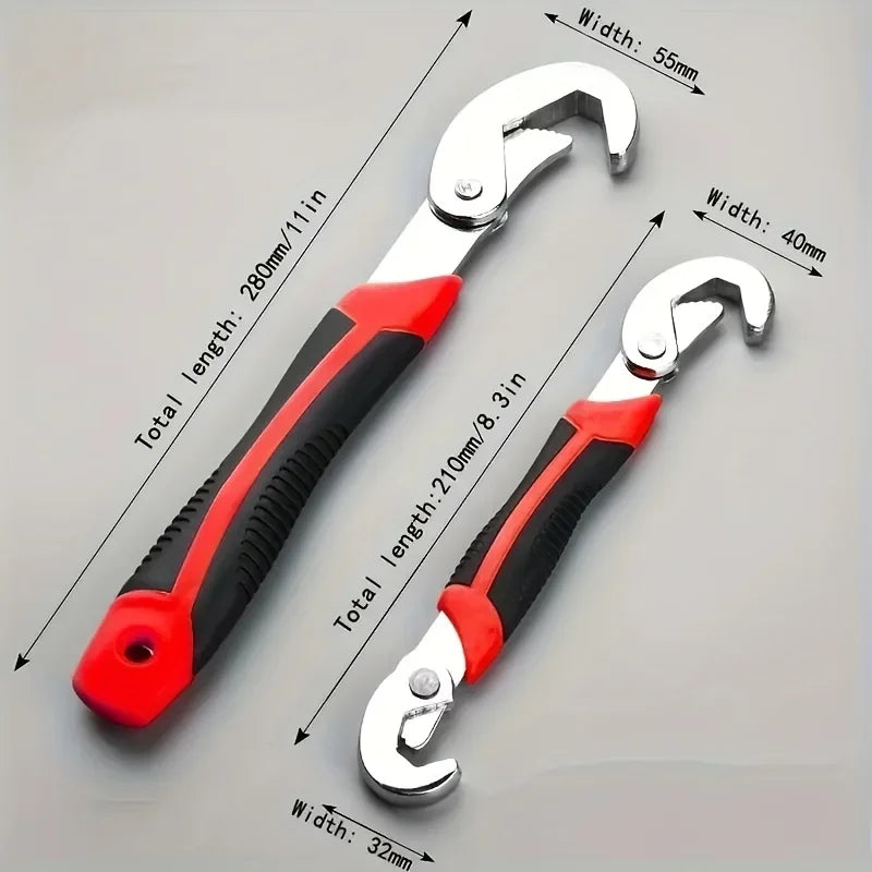 Multifunctional Universal Spanner, 6-32mm Adjustable Wrench, Anti-slip Stainless Steel Tool for Workshop & Woodworking