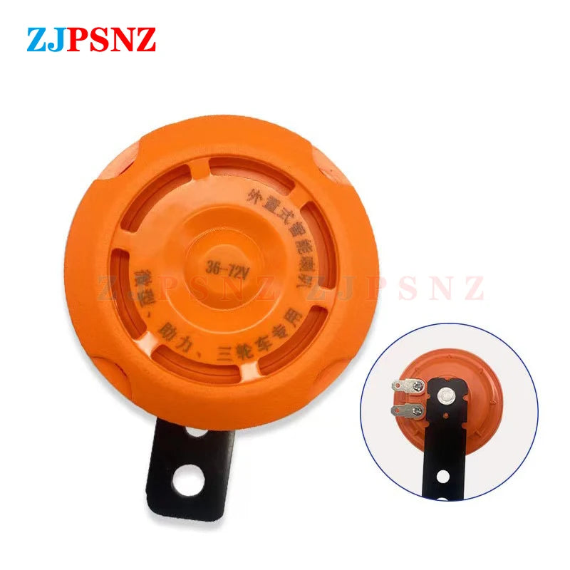 12V 36V 48V 60V 72V Horn Bicycle Bell Ring Electronic Horn Energy Saving E-Bike Scooter Motorcycle Scooter Horn Alarm Waterproof