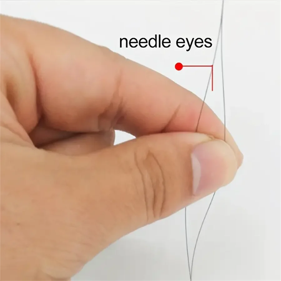 12pcs/Lot 6Size Center Opening Beaded Pin Stainless Steel Jewelry Making Material Accessories For DIY Bracelet Neckalce Handmade