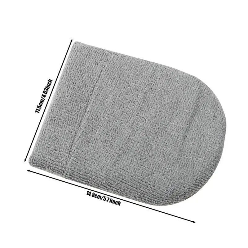 1pcs Soft Microfiber Car Wax Applicator Mitts Polishing Sponge Wax Foam Applicator Pad For Car Cleaning Auto Detailing