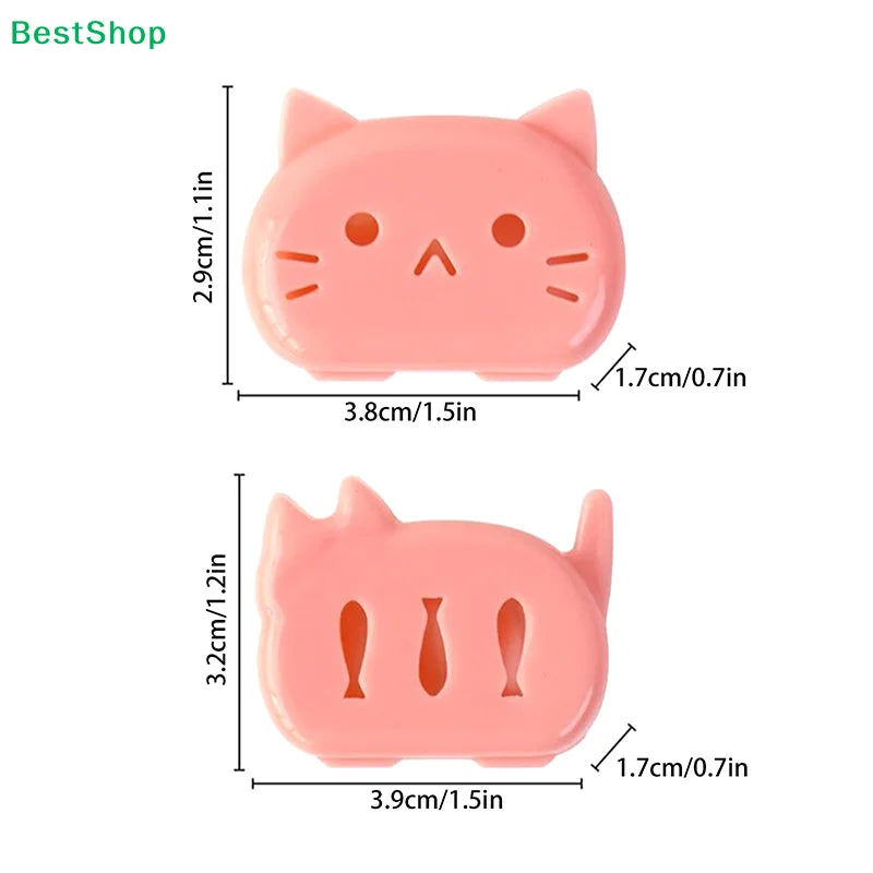 〔R〕Cartoon Cat Toothbrush Head Cover - Dustproof & Breathable Travel Case for Toothbrush Protection