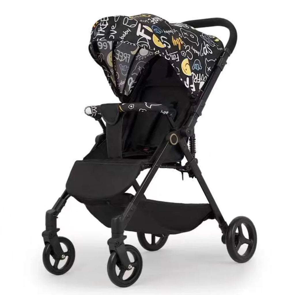 Baby Carriage,Bi-directional ultra lightweight foldable high landscape four wheel shock absorber baby stroller,baby cart
