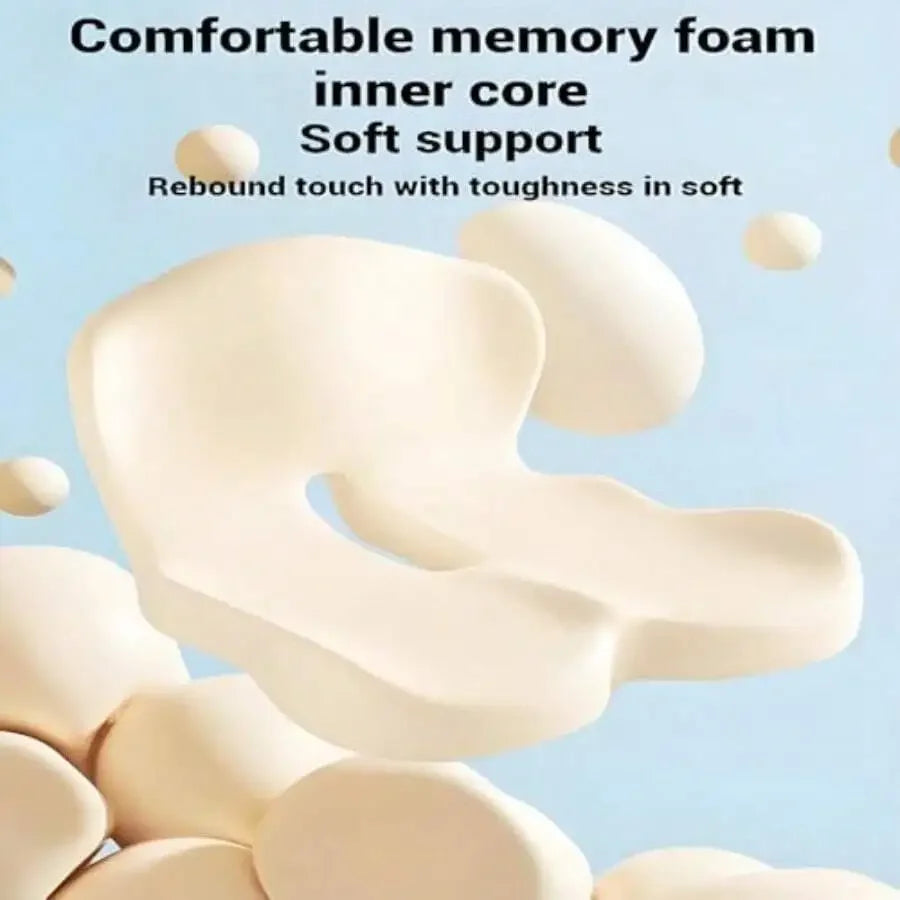Memory Foam Truck Seat Cushion For Truck Driver Ergonomic Driver Seat Cushion With Lumbar Support Sciatica Relief Ideal Car Seat