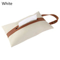 With Zipper Leather Pu Hanging For Car Hanging Tissue Cover Bag Toilet Tissue Storage Bag Car Tissue Box Paper Holder