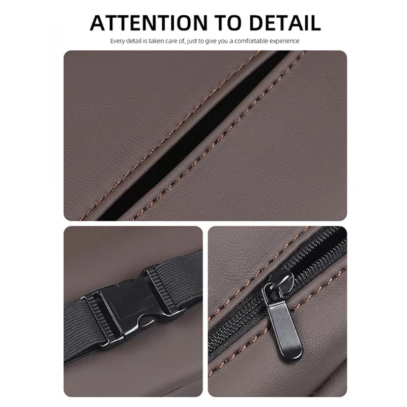 Universal Car Tissue Box Leather Auto Seat Back Tissue Dispenser For MG 6 3 5 7 TF ZR ZS HS GS GT Hector RX5 RX8 350 550