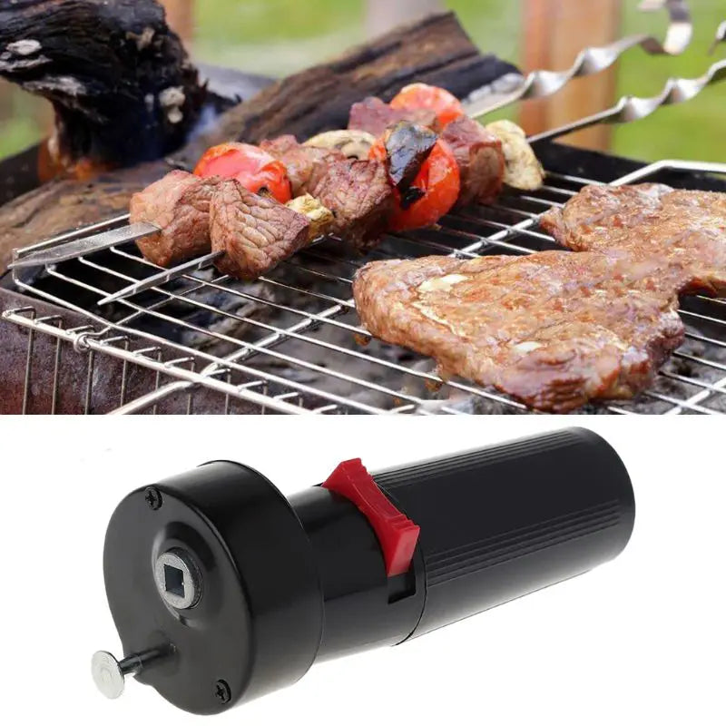 Electric BBQ Motor Rotisserie Grills Motor Convenient Battery Operated Barbecue Motor Practical Skewer Tool