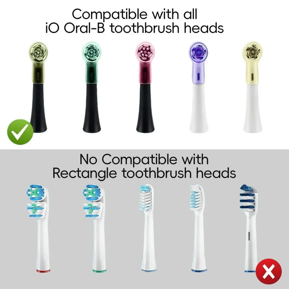 Electric Toothbrush Head Dustproof Cover Protector Caps Replacement Brush Heads Portable Sanitary Toothbrush Head Storage Cap