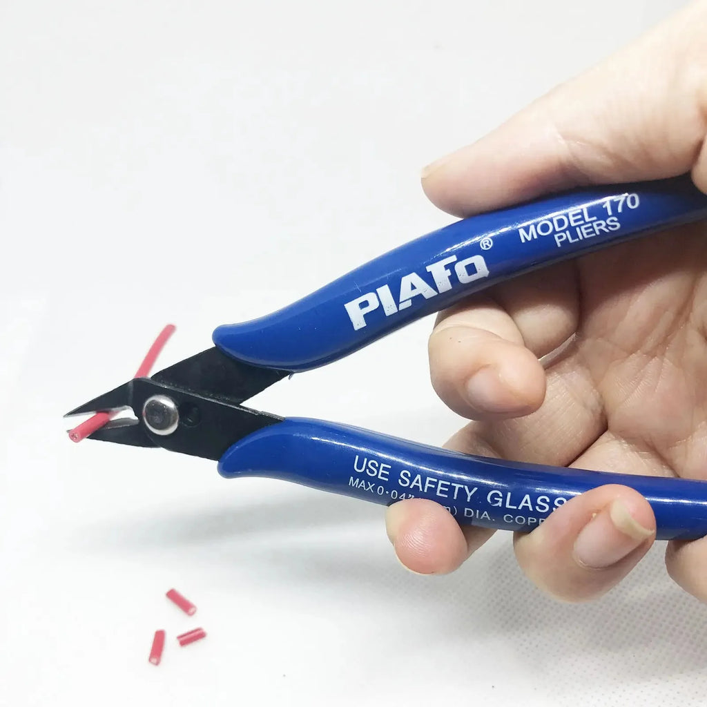 Electrician Durable Chisel Tool Pliers 170 Mini Cutting Nippers Mini Electrical Wire Cable Cutting Cutter Diagonal Pliers