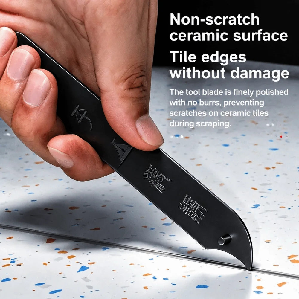 Double Head Grout Removal Pliers Ultra Thin Tip Sharp Edge Tile Clip Remover Labor Saving Scratch Free Fastener Extract Pliers