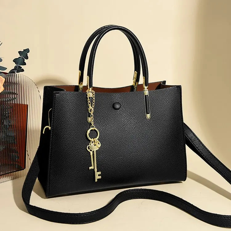 Trendy Simple Shoulder Bag And Best Classic Diaper Bags For Women Fashionable Leather Crossbody-Bag
