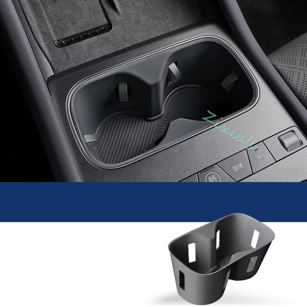 For BYD Atto 3 Evo Yuan Plus 2026 2027 Car Silicone Wireless Charging Pad Cup Cover Storage box Protective Interior Accessories