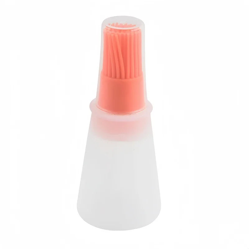 Silicone Oil Brush Bottle Detachable Brush Head   Barbecue Grill Oil Brush Kitchen Pastry Steak Baking Household Tools