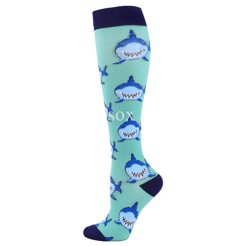 New Compression Socks Panda Cute Animal Socks Men Women Compression Socks For Running, Medical, Edema, Diabetes, Varicose Veins