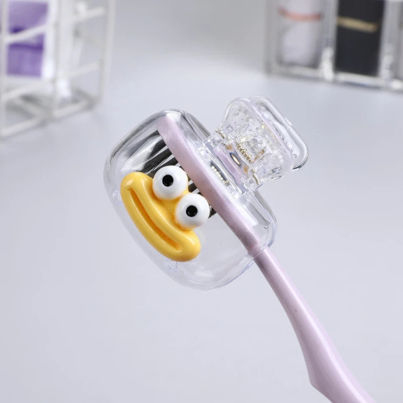 Travel Toothbrush Covers Portable Toothbrush Protector Coverings Clips Tooth Brush Storage Head Cover Cap for Bathroom Home