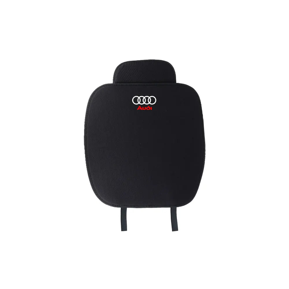 Anti-Slip Car Seat Backrest Cushion Auto Emblem Seat Protective Covers With Pocket For Audi Sline RS TT A3 A4 A6 S4 S5 S6 S7 Q3