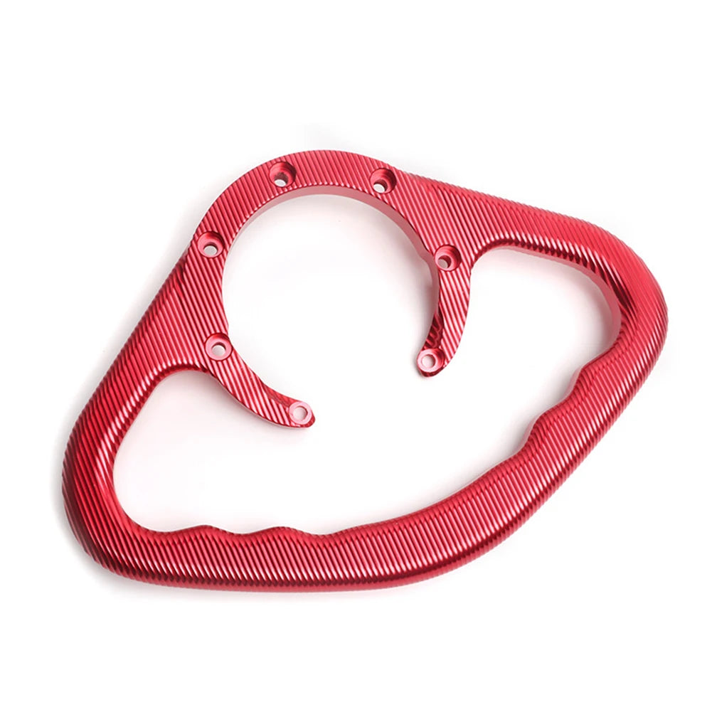 CNC Aluminum Grip Handle Bar Grips Anti-slip Performance Fuel Tank Installation Grip Grooves For Honda Motorcycles