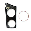 Water Cup Holder Panel Decor Cover Gloss Black Car Cup Holder Stand Carbon Fiber for BMW E81 E82 E87 E88 1 Series 2004-2011 LHD