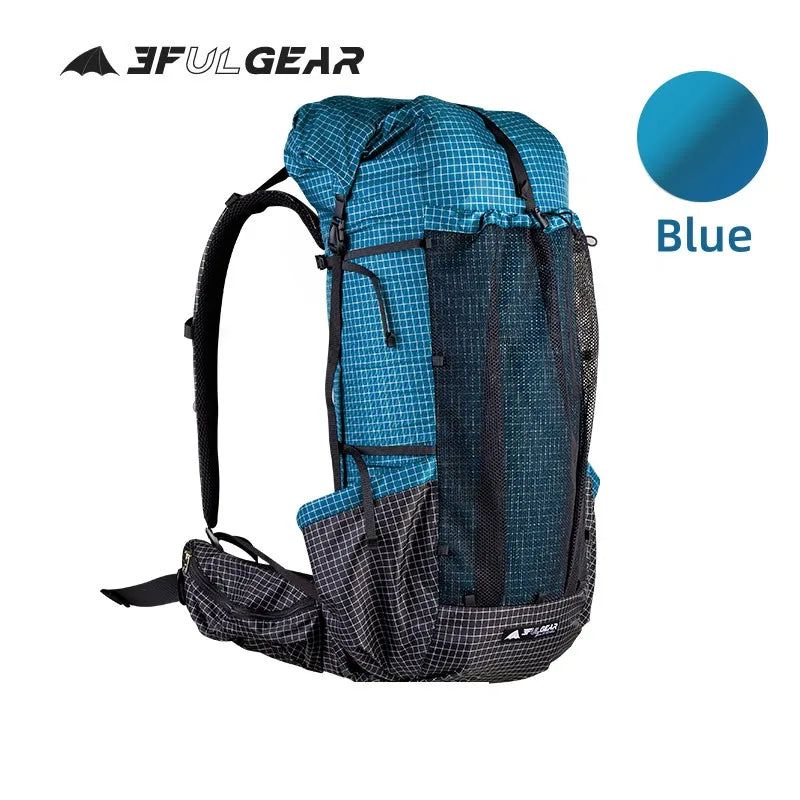 3F UL GEAR QiDian Pro Backpack Waterproof Outdoor Camping Pack Hiking Bag Climbing Qi Dian UHMWPE UltraLight Trek Men Women 46L