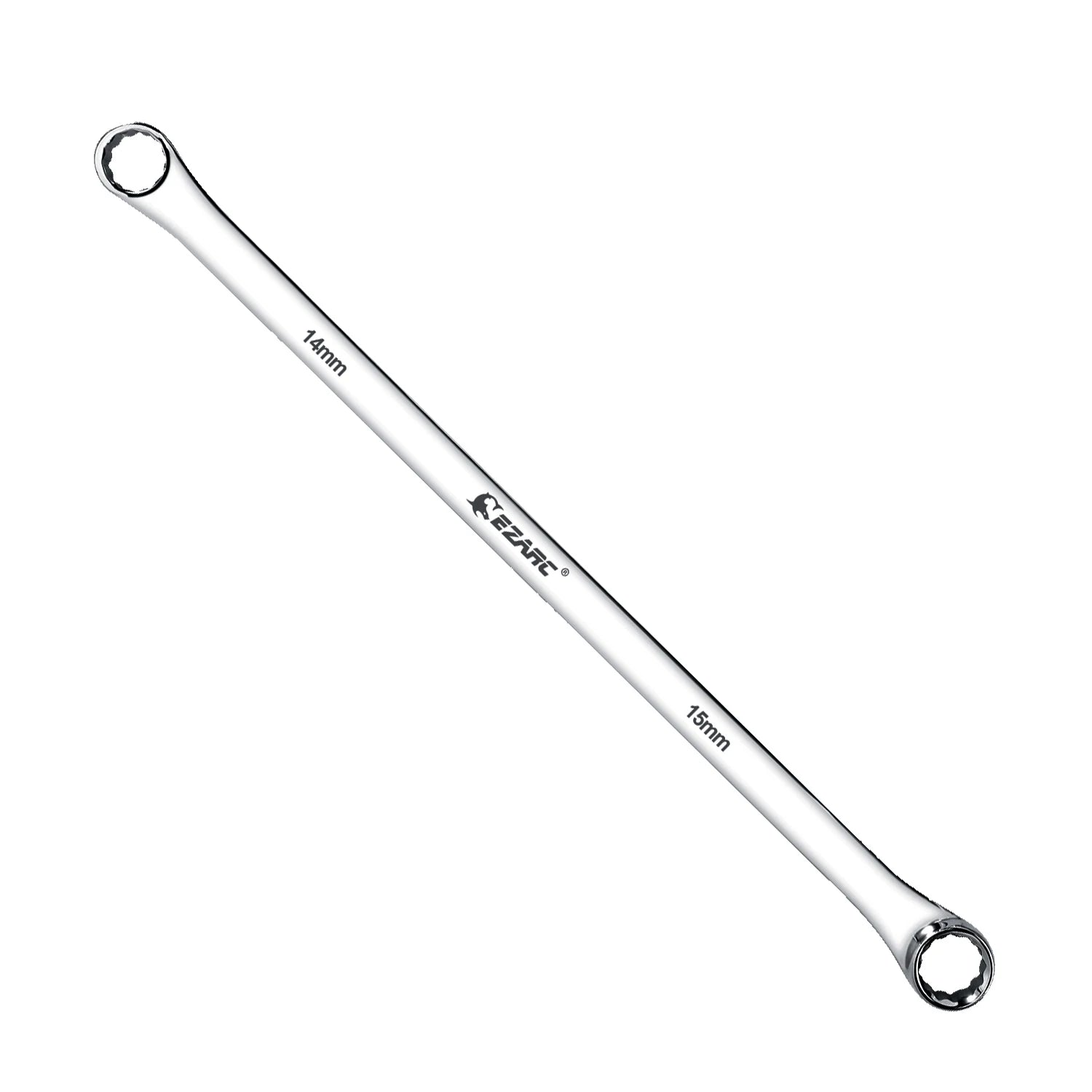 EZARC Extra Long Box End Wrench Metric Combination Durable Aviation Spanner CRV 8mm-19mm Chrome Vanadium Steel Aviation Wrenches