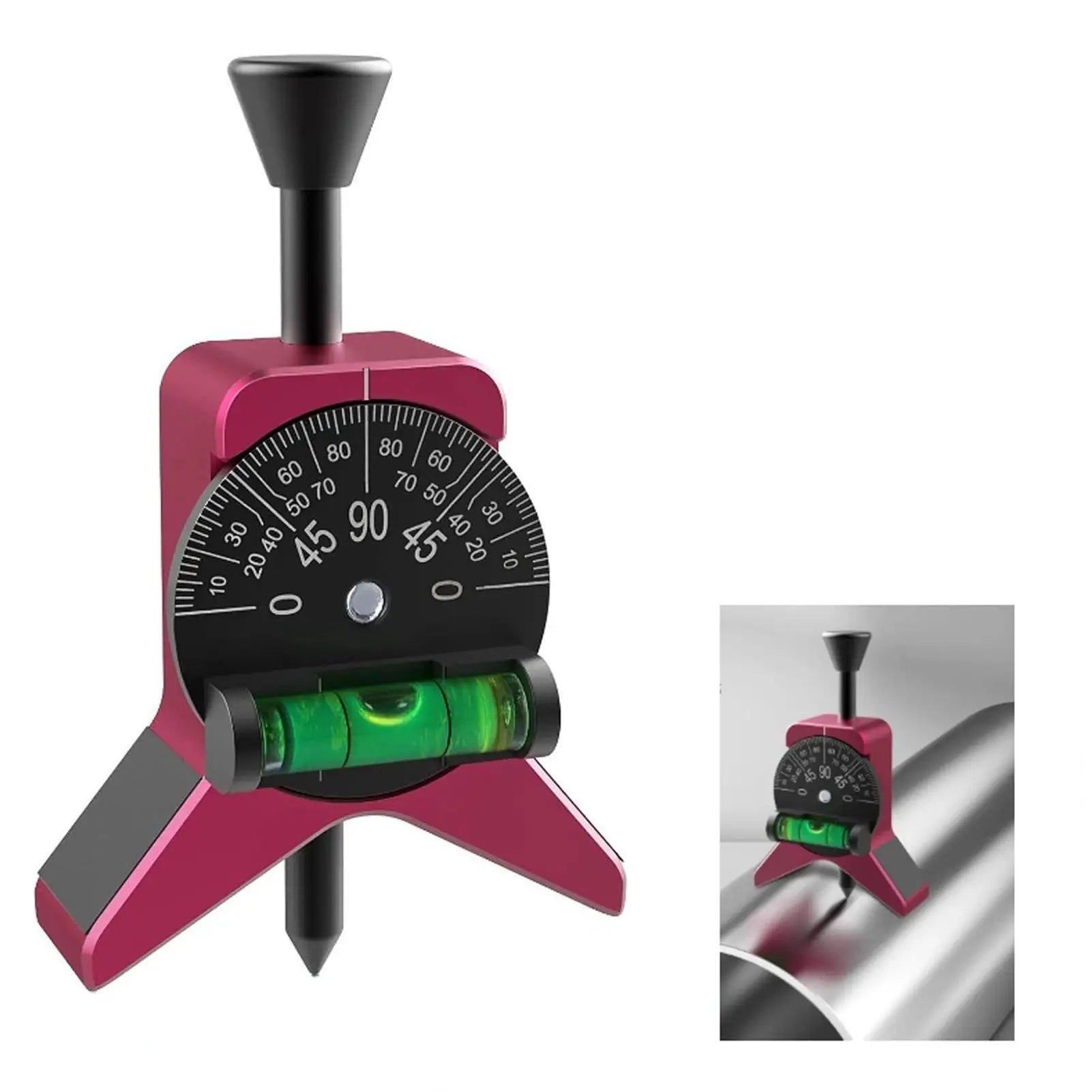 Pipe Center Finder 1 1/2-6in High Accurate Multifunctional Pipe Fitting Tools Center Finder Pipe Fitting Tools Center Finder