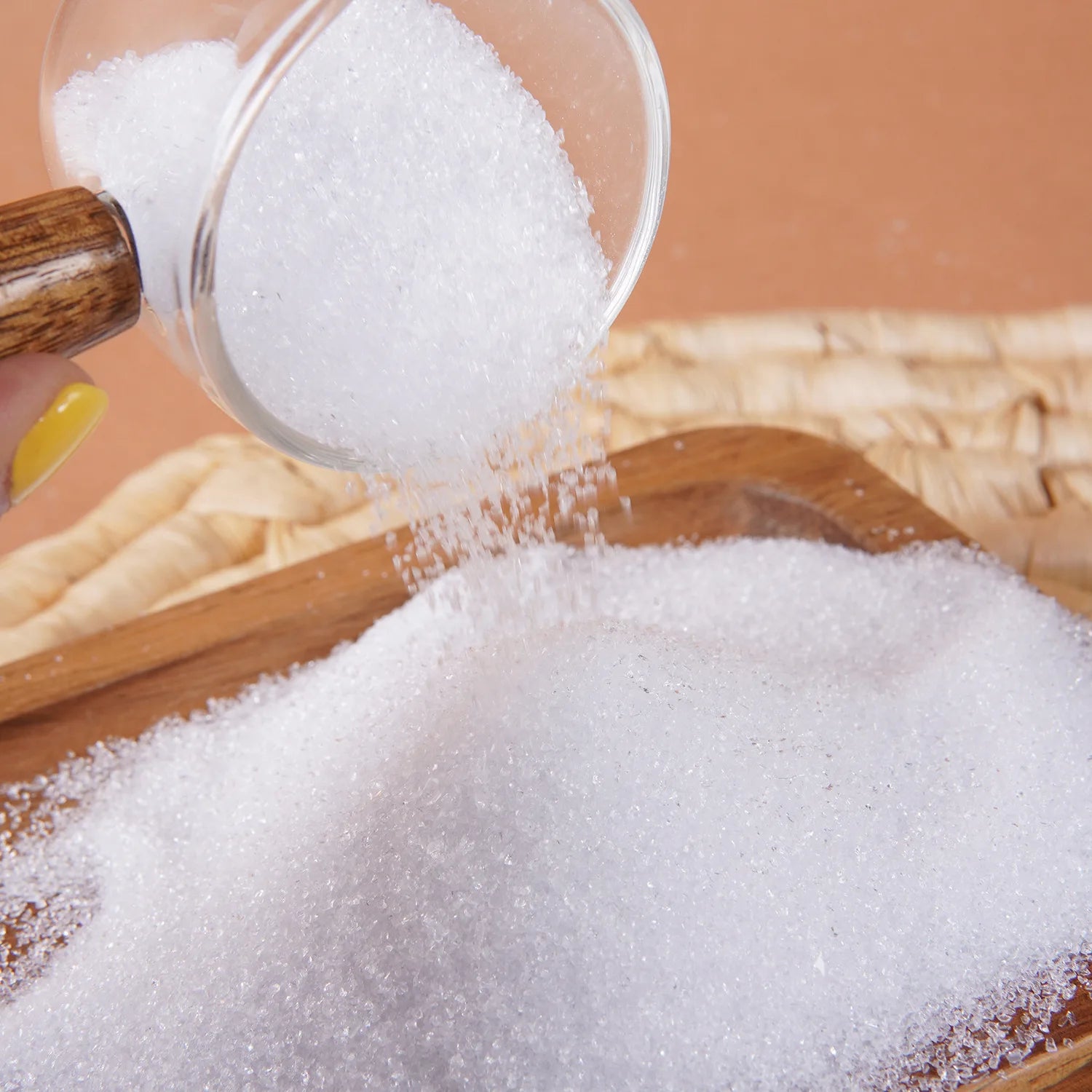 500g/Bag Simulation White Sugar Artificial Sugar Granulated for DIY Bakery Fake Cake Dessert Model Crafts Making Props Fake Food